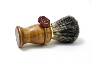 OMEGA - PENNELLO DA BARBA IN TASSO NERO, MANICO IN FAGGIO N°6191