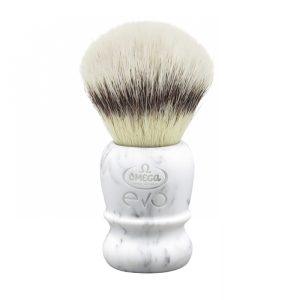 OMEGA - EVO MARBLE EGO, PENNELLO DA BARBA SINTETICO