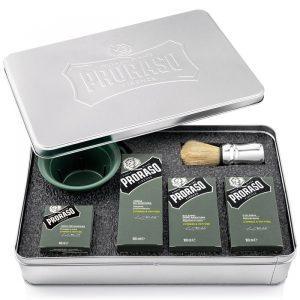 PRORASO - CYPRESS & VETYVER, METAL KIT COMPLETO DA RASATURA
