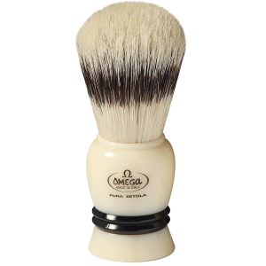 OMEGA - PENNELLO DA BARBA IN SETOLA EFFETTO TASSO N° 80267 ON SUPPORTO