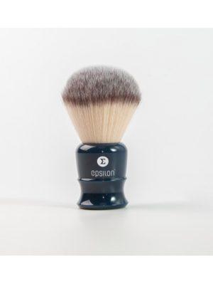 EPSILON - PENNELLO DA BARBA SINTETICO CON NODO DA 26MM, MANICO BLU