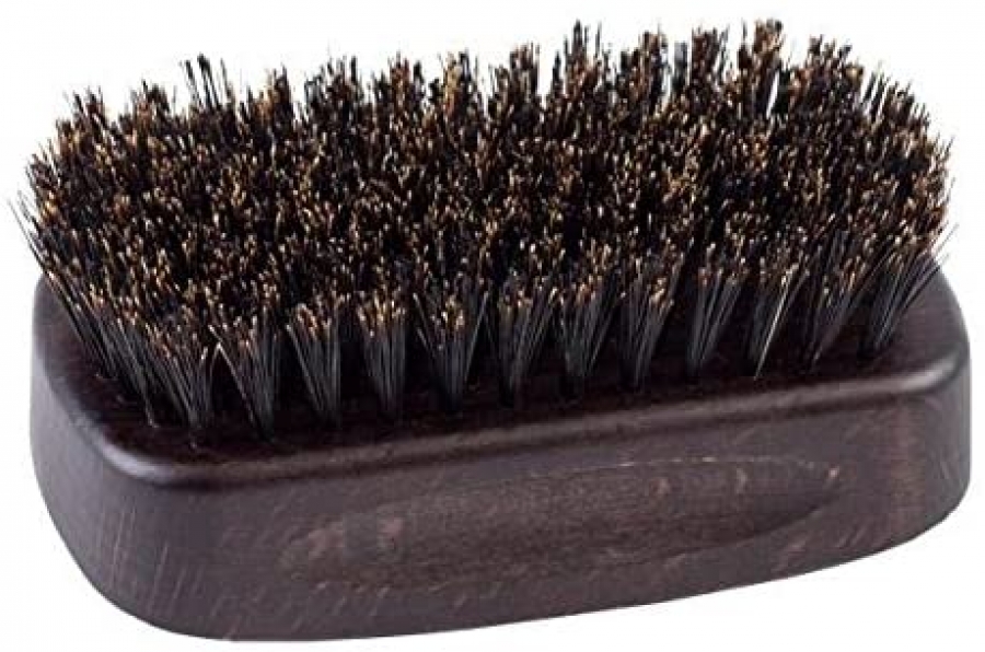 DENMAN - JACK DEAN, SPAZZOLA MILITARY BRUSH DARK IN CINGHIALE