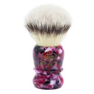OMEGA - PENNELLO DA BARBA SINTETICO EVO 2.0, PURPLE VETERAN
