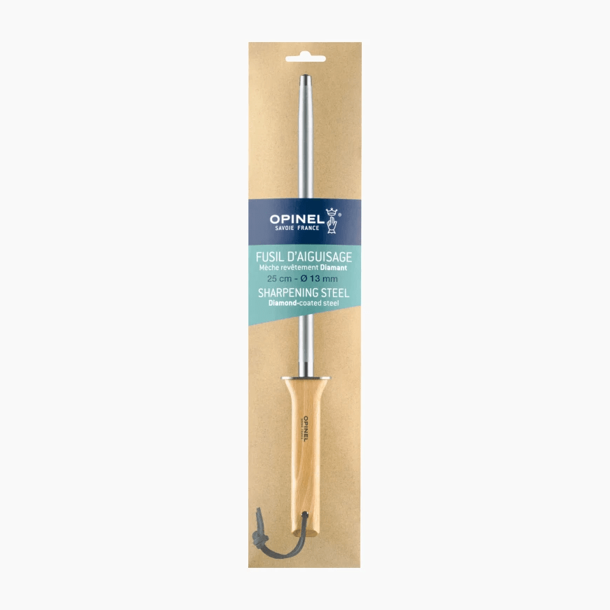 OPINEL - ACCIAINO DIAMANTATO DA CM 25. MANICO IN LEGNO DI FAGGIO - immagine 2
