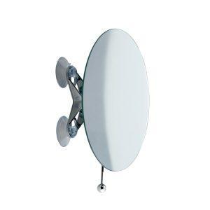 ESTAS - SPECCHIO MONOFACCIALE A VENTOSA CON INGRANDIMENTO X8