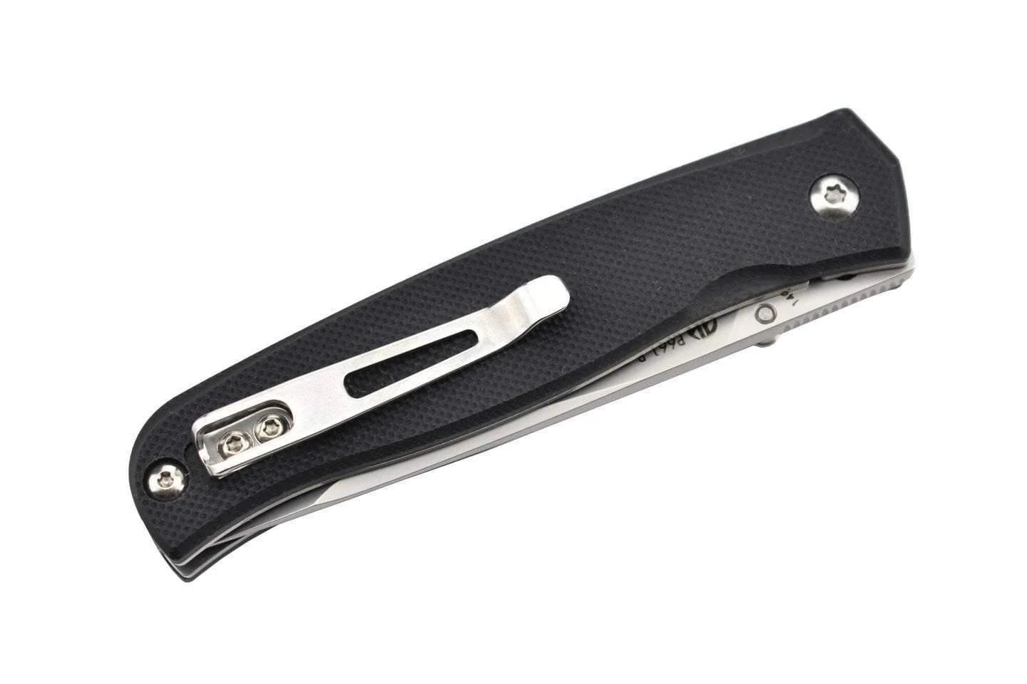 RUIKE - COLTELLO PIEGHEVOLE P661-B, LAMA IN ACCIAIO 14C28N, MANICO IN G10 NERO - immagine 2