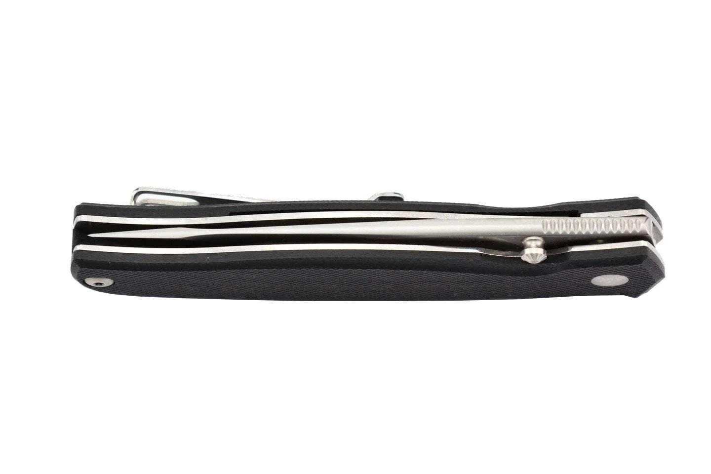 RUIKE - COLTELLO PIEGHEVOLE P661-B, LAMA IN ACCIAIO 14C28N, MANICO IN G10 NERO - immagine 3