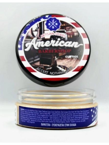 BBS SHAVING - AMERICAN BARBERSHOP, SAPONE DA BARBA CON TALLOW 127G - immagine 2