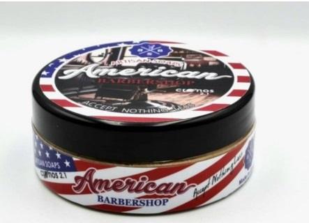 BBS SHAVING - AMERICAN BARBERSHOP, SAPONE DA BARBA CON TALLOW 127G