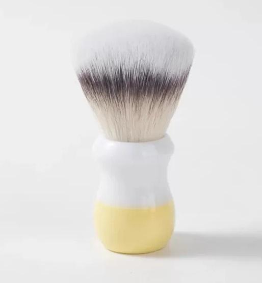 YAQI - PENNELLO DA BARBA SINTETICO NAICHA CON NODO DA 26MM. MANICO IN RESINA - immagine 2