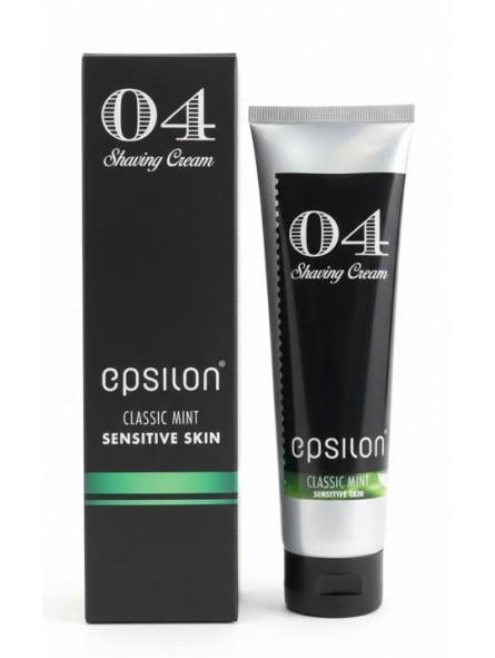 EPSILON - CLASSIC MINT, CREMA DA BARBA PER PELLI SENSIBILI IN TUBO 150ML