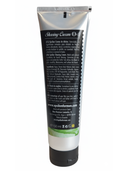EPSILON - CLASSIC MINT, CREMA DA BARBA PER PELLI SENSIBILI IN TUBO 150ML - immagine 2