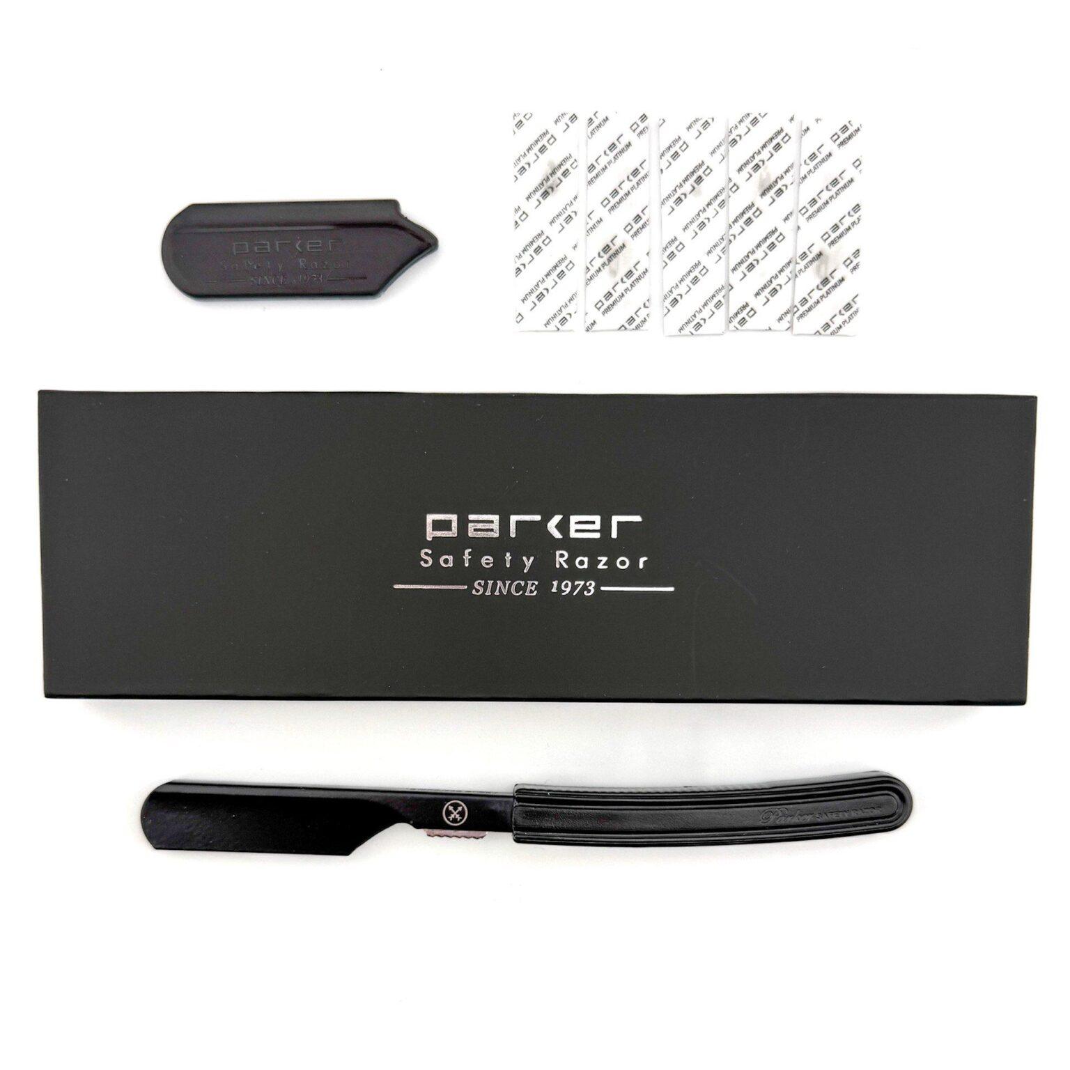 PARKER - DIRECTOR, SHAVETTE PER MEZZA LAMA. FINITURA NERA
