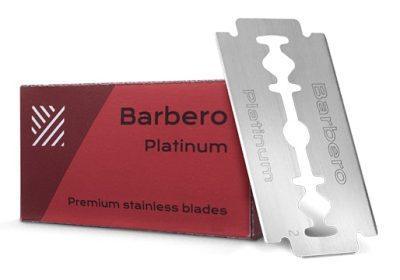 BARBERO - 5 LAME DOUBLE EDGE PLATINUM