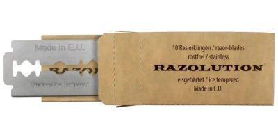 RAZOLUTION - 10 LAME DOUBLE EDGE STAINLESS