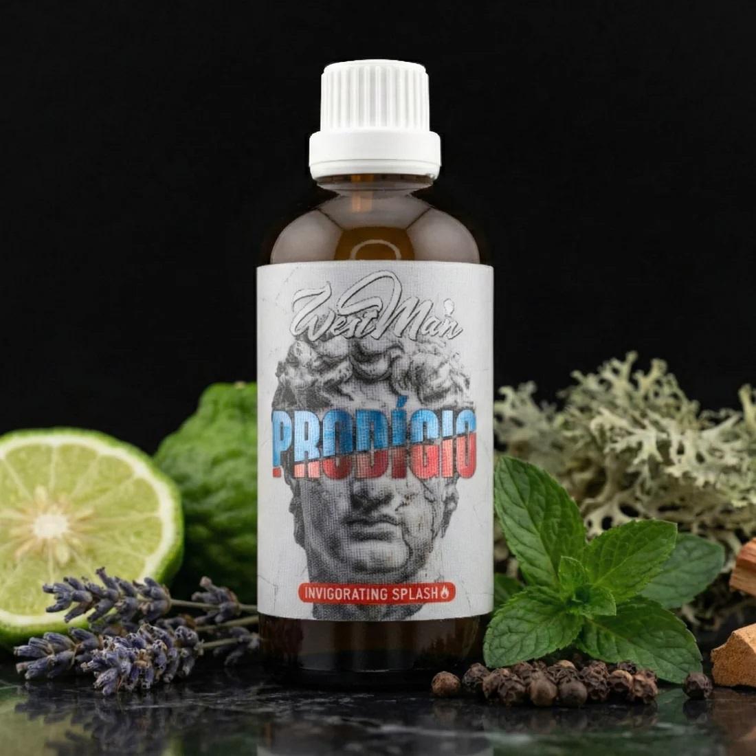 WESTMAN SHAVING - PRODIGIO, LOZIONE DOPOBARBA INVIGORATING SPLASH 100ML