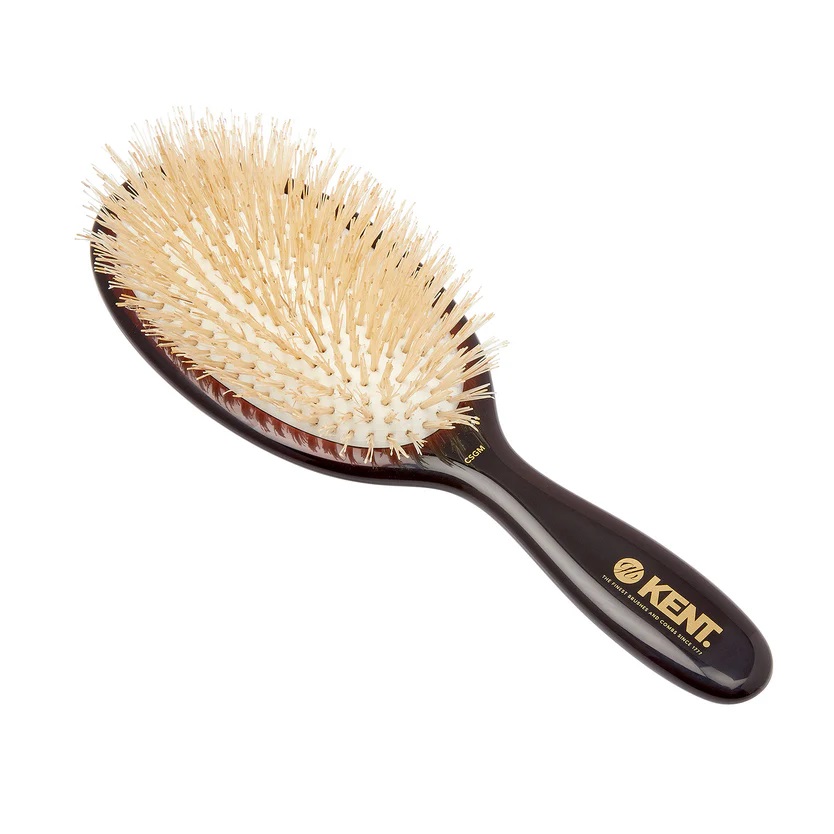 KENT - SPAZZOLA OVALE IN SETOLA NATURALE NEW CLASSIC SHINE