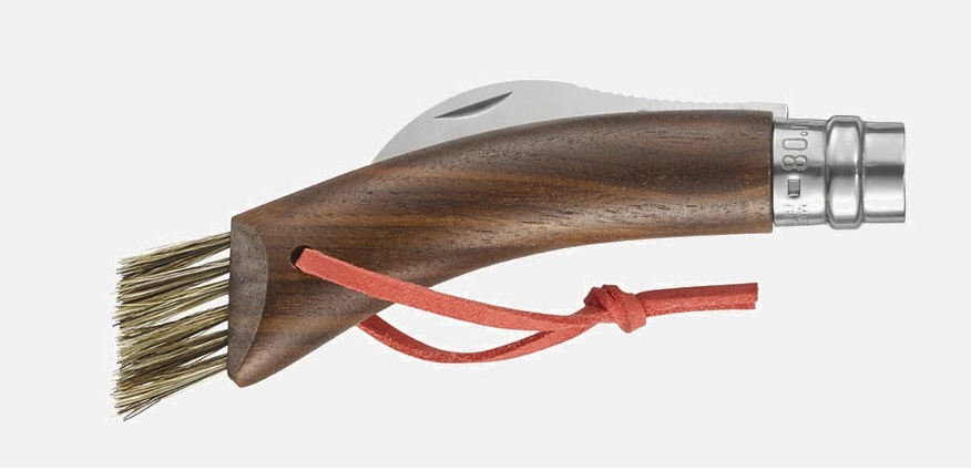 OPINEL - COLTELLO DA FUNGHI N°8 CON MANICO IN LEGNO DI NOCE - immagine 3