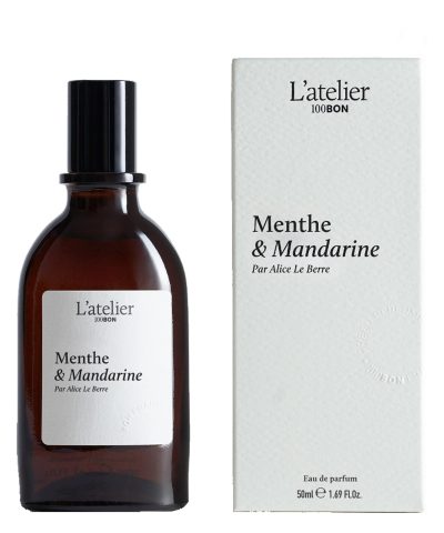 L'ATELIER 100BON - MENTHE & MANDARINE, EAU DE PARFUM 50ML SPRAY