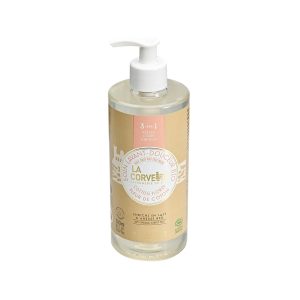 LA CORVETTE - FLEUR DE COTON, BAGNO DOCCIA 3 IN 1 CON LATTE D'ASINA BIO 500ML