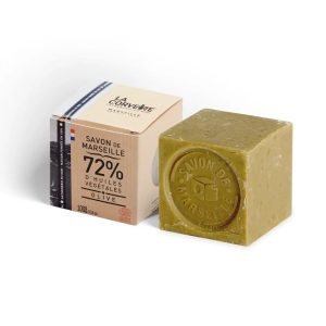 LA CORVETTE - CUBO DI SAPONE DI MARSIGLIA AUTENTICO ALL'OLIO DI OLIVA 100G