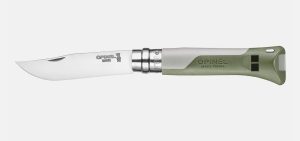 OPINEL - N°08 HORIZION VERDE KAKI CON FISCHIETTO