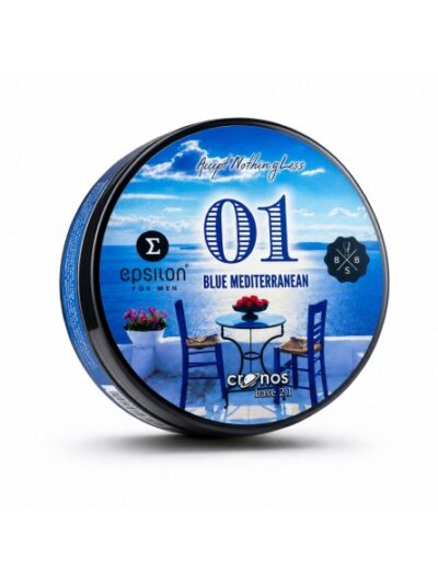 BBS SHAVING - EPSILON EDITION BLUE MEDITERRANEAN, SAPONE DA BARBA 127G
