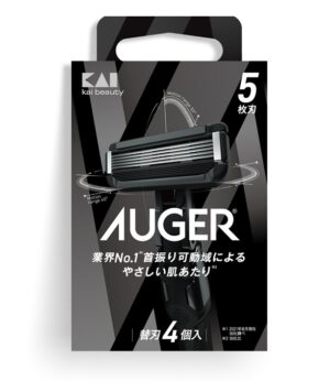 KAI - 4 RICAMBI A 5 LAME PER RASOIO AUGER