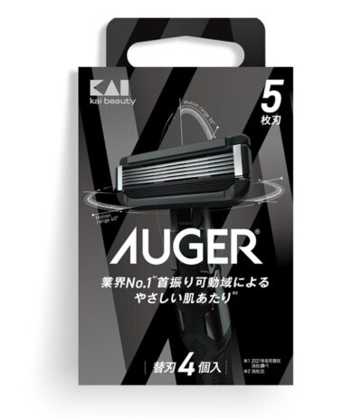 KAI - 4 RICAMBI A 5 LAME PER RASOIO AUGER