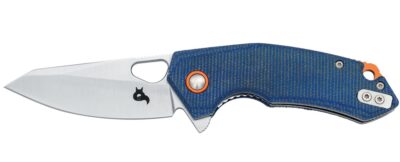 BLACK FOX - BF 787, THE CORNER COLTELLO PIEGHEVOLE CON MANICO IN MICARTA BLU
