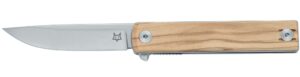 FOX - FX 544OL, GENTS CHNOPS, COLTELLO PIEGHEVOLE CON LAMA IN ACCIAIO HYBRID CRYO E MANICO IN ULIVO