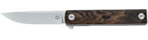 FOX - FX544ZW, COLTELLO PIEGHEVOLE CHNOPS CON LAMA IN ACCIAIO HYBRID CRYO E MANICO IN LEGNO DI ZIRICOTE