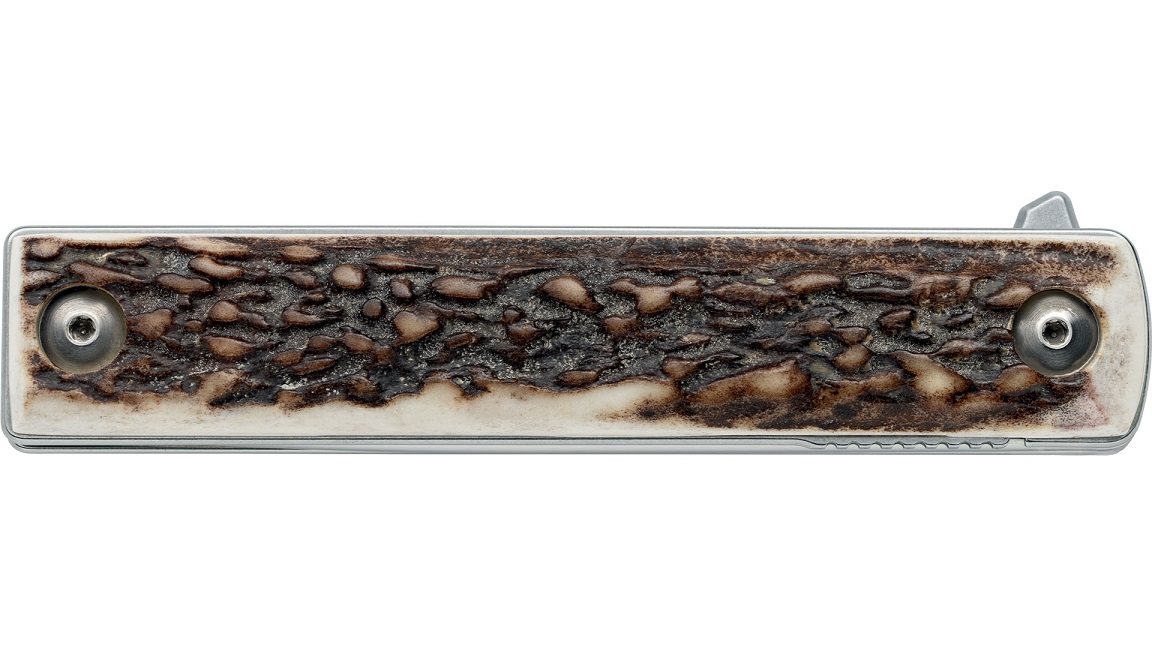 FOX - FX 544CE, GENTS CHNOPS, COLTELLO PIEGHEVOLE CON LAMA IN ACCIAIO HYBRID CRYO E MANICO IN CORNO DI CERVO - immagine 2