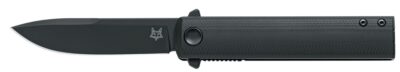 FOX - GENTS CHNOPS, COLTELLO PIEGHEVOLE CON LAMA IN ACCIAIO HYBRID CRYO IDROGLIDER E MANICO IN G10 NERO
