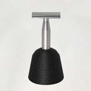 GREENCULT- STAND PER RASOIO DI SICUREZZA IN PLA NERO