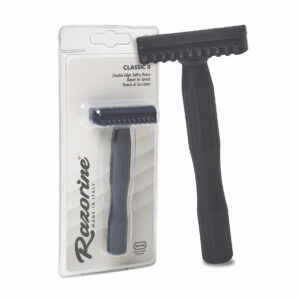 RAZORINE - RASOIO DI SICUREZZA IN RESINA OPEN COMB CLASSIC II BLUE NIGHT