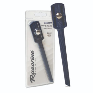 RAZORINE - SHAVETTE IN RESINA A LAMA INTERA CONCEPT BLUE NIGHT