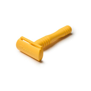 RAZORINE - RASOIO DI SICUREZZA IN RESINA A PETTINE CHIUSO YELLOW BUTTERSCOTCH