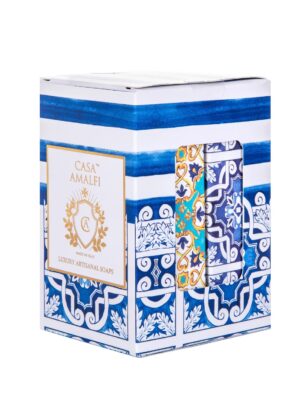 CASA AMALFI - CONFEZIONE REGALO BLUE GROTTO CON 2 SAPONI CORPO DA 150G