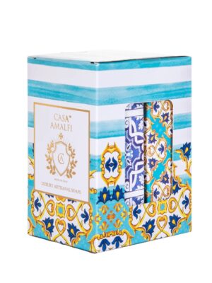 CASA AMALFI - TAKE ME TO CAPRI, CONFEZIONE REGALO CON 2 SAPONI CORPO DA 150G