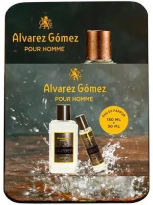 ALVAREZ GOMEZ - BARBERIA, CONFEZIONE CON EAU DE PARFUM 150ML SPRAY + 30ML SPRAY