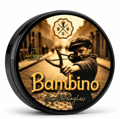 BBS SHAVING - BAMBINO, SAPONE DA BARBA 125G