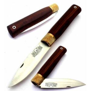 CUTELARIA JOSE' DA CRUZ - MERENDEIRA CON LAMA IN ACCIAIO INOX DA 8,5CM E MANICO IN LEGNO PAU FERRO
