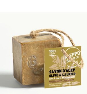ALEPPO SOAP &CO. - AUTENTICO SAPONE DI ALEPPO CON CORDA 170G